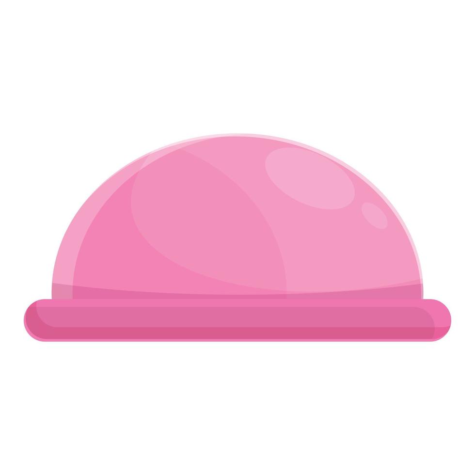 contraccezione preservativo rosa icona cartone animato vettore. metodo pillola vettore
