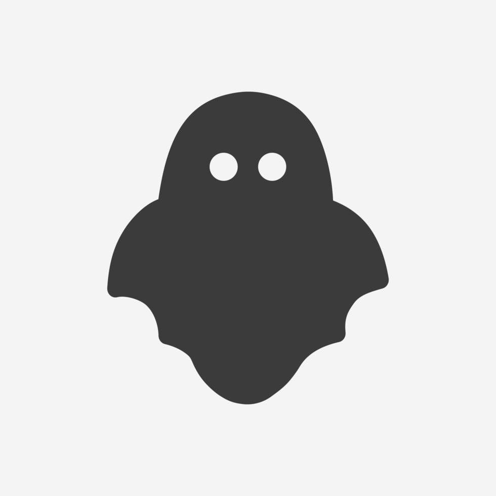 fantasma, fantasma, mostro icona vettore isolato