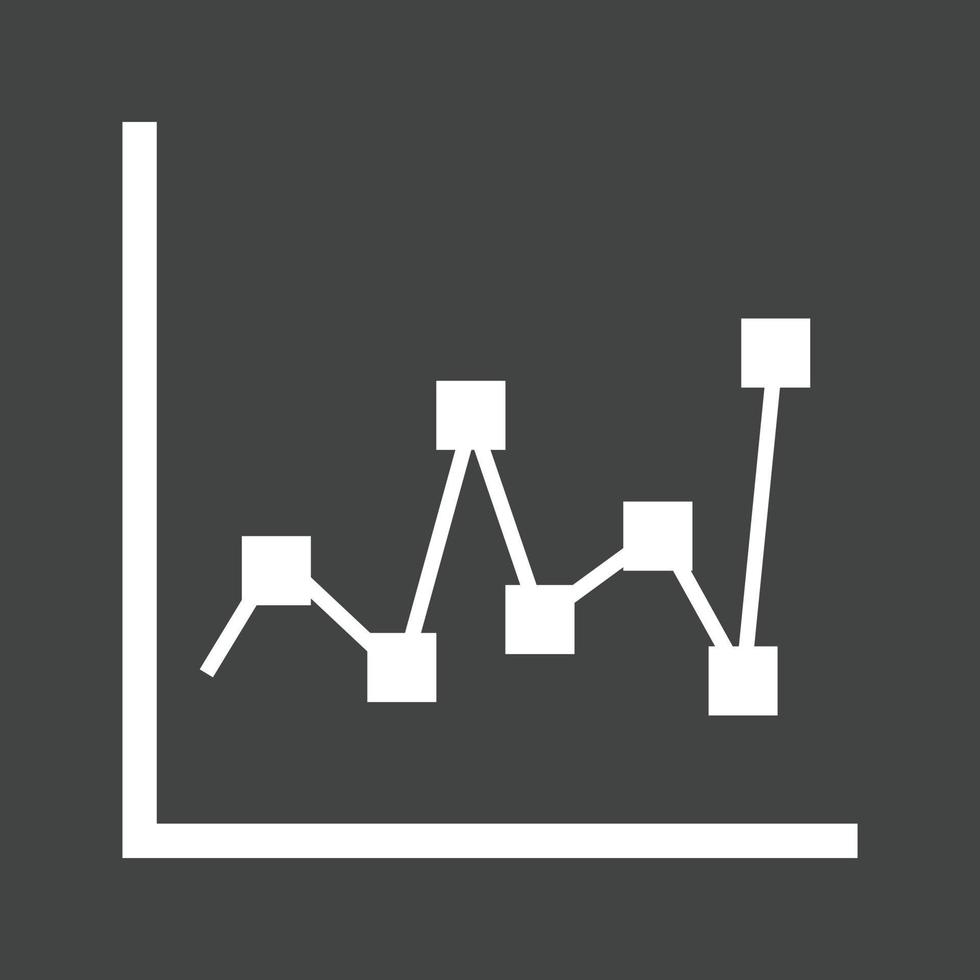 grafici glifo rovesciato icona vettore