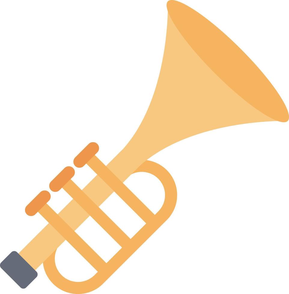 illustrazione vettoriale di tromba su uno sfondo simboli di qualità premium. icone vettoriali per il concetto e la progettazione grafica.