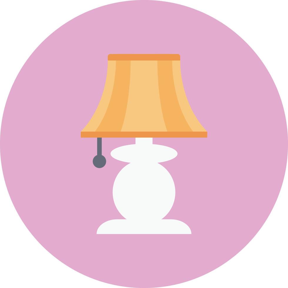 illustrazione vettoriale della lampada su uno sfondo simboli di qualità premium. icone vettoriali per il concetto e la progettazione grafica.