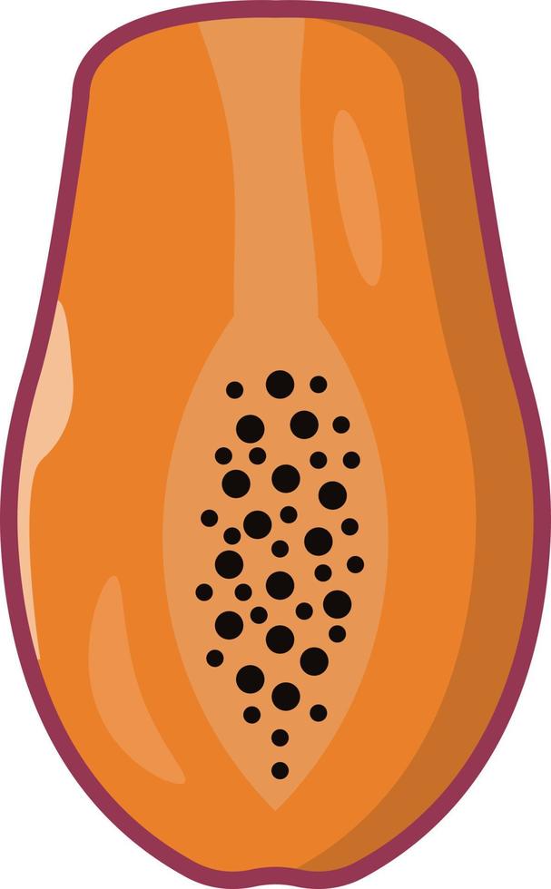 illustrazione vettoriale di frutta su uno sfondo. simboli di qualità premium. icone vettoriali per il concetto e la progettazione grafica.