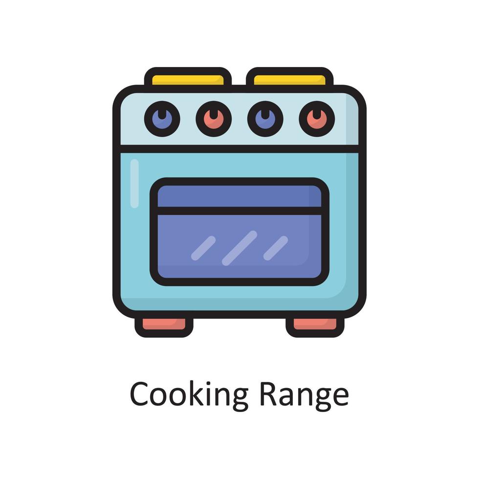 cucinando gamma vettore pieno schema icona design illustrazione. faccende domestiche simbolo su bianca sfondo eps 10 file