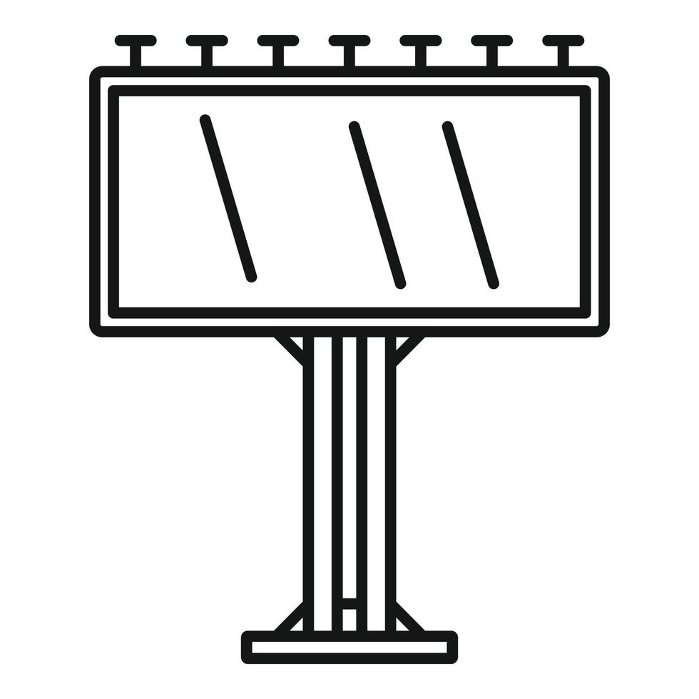 tabellone icona, schema stile vettore