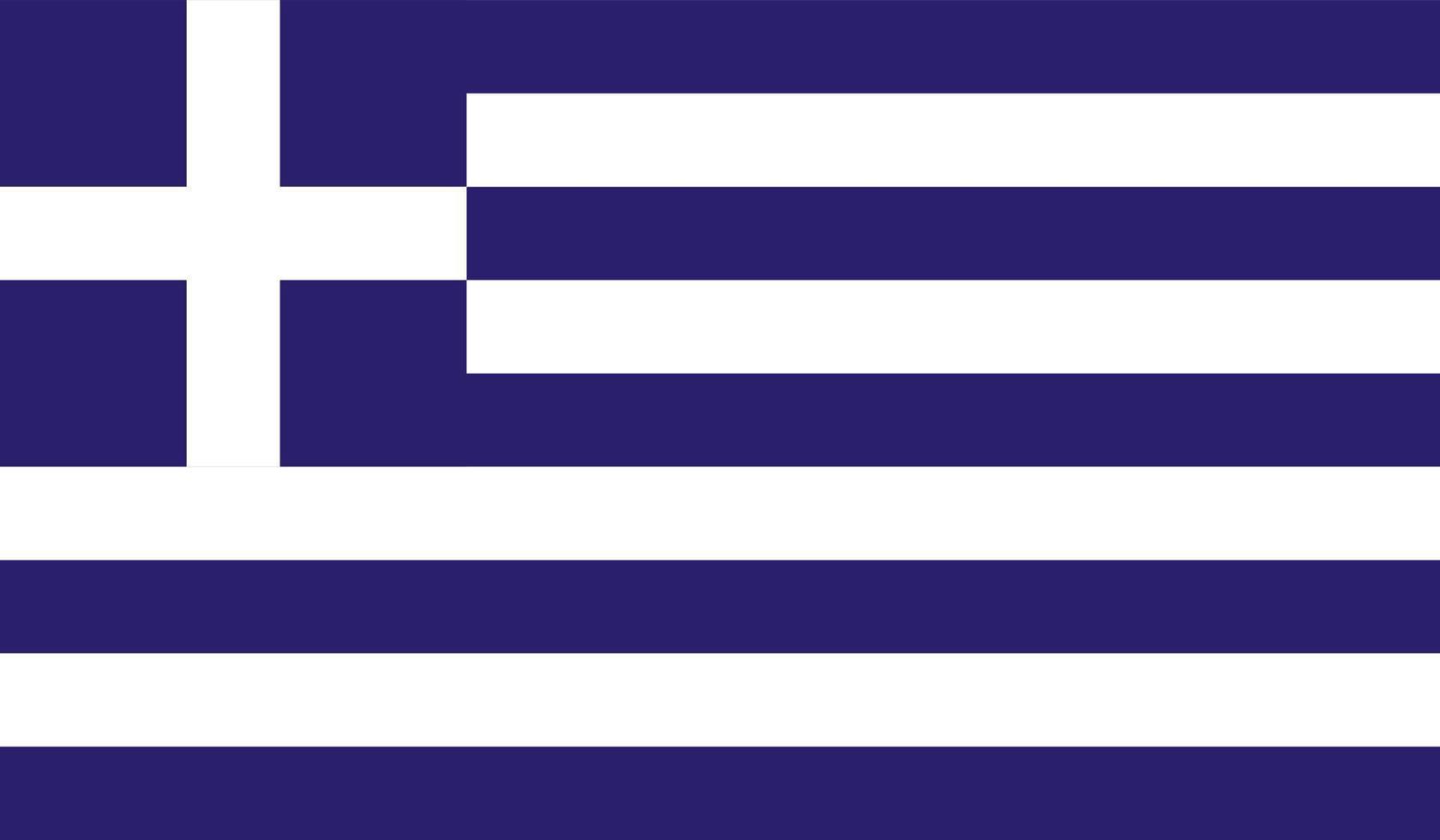 Grecia bandiera Immagine vettore