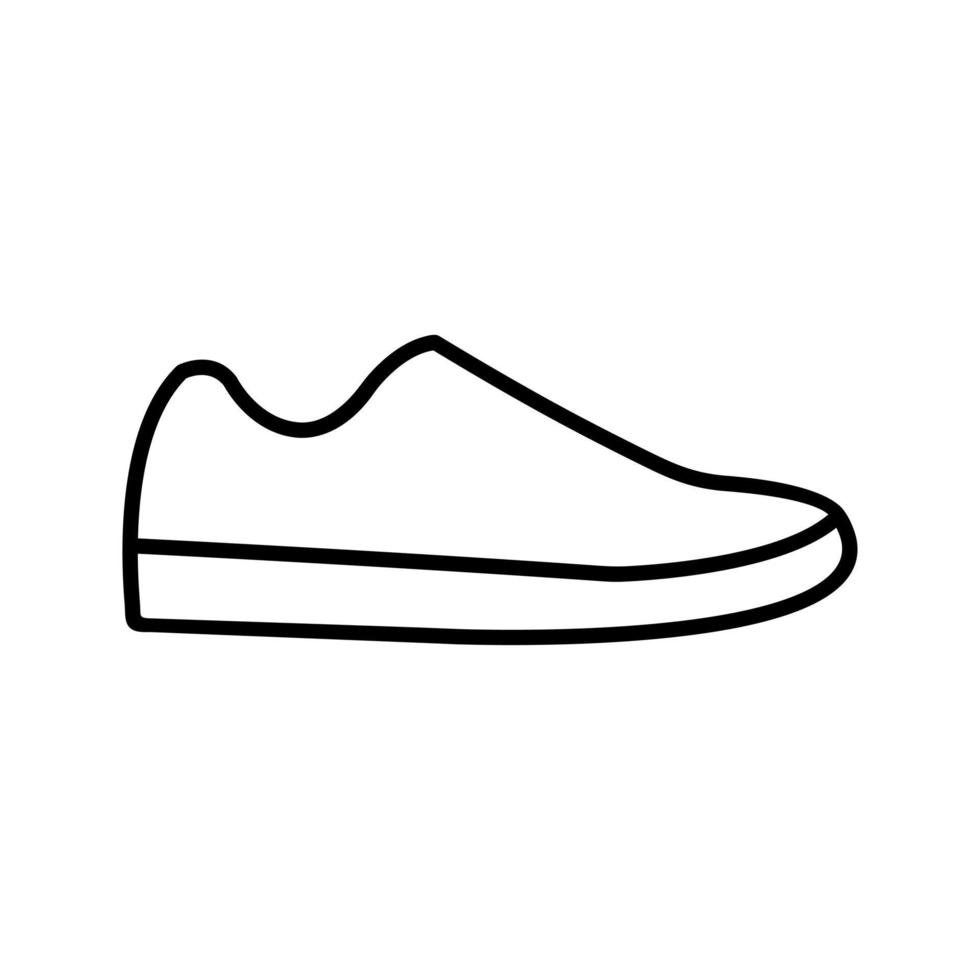 scarpa vettore icona