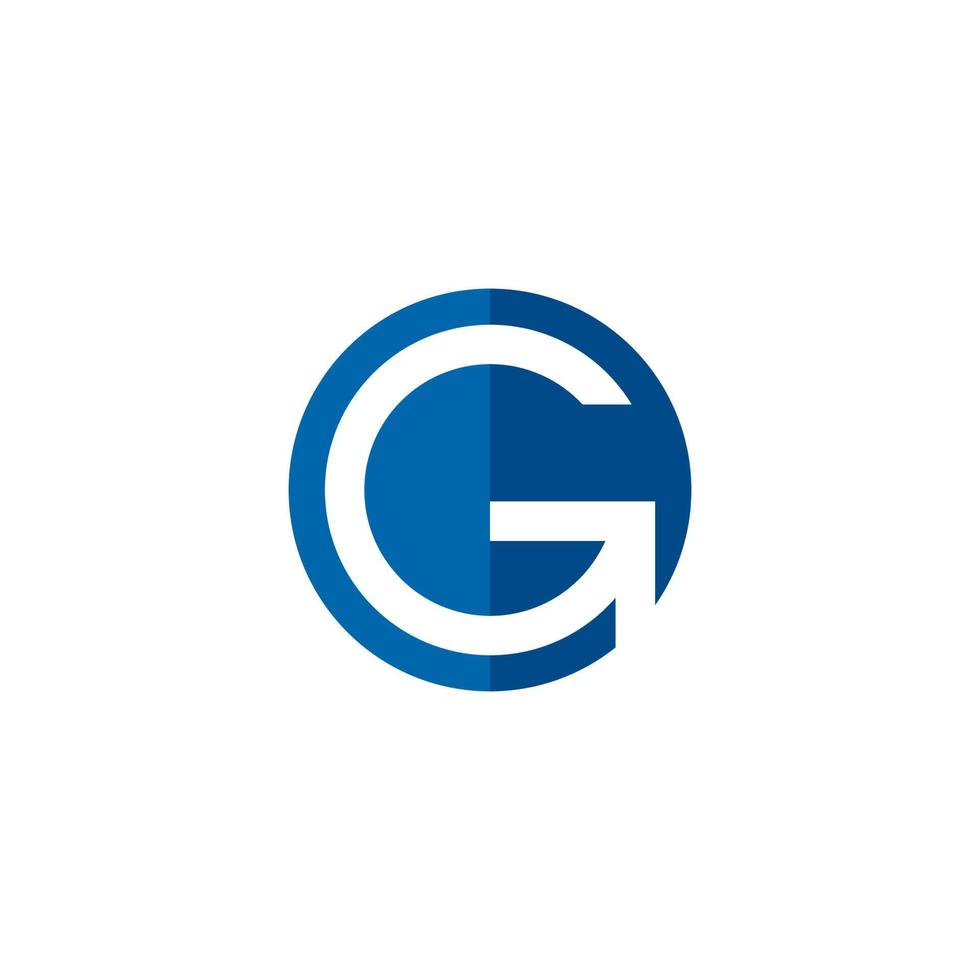g lettera logo vettore icona illustrazione
