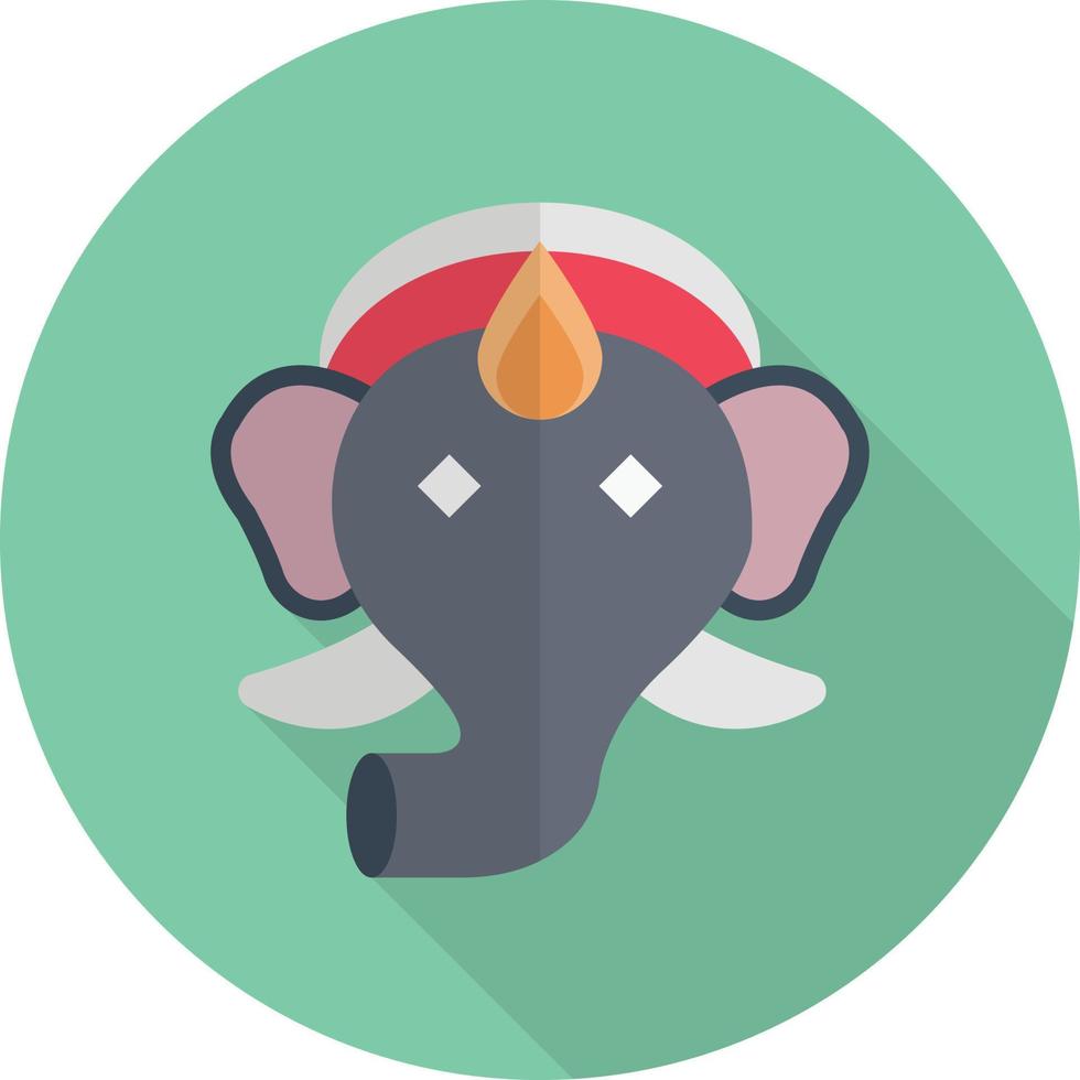Ganesha vettore illustrazione su un' sfondo.premio qualità simboli.vettore icone per concetto e grafico design.