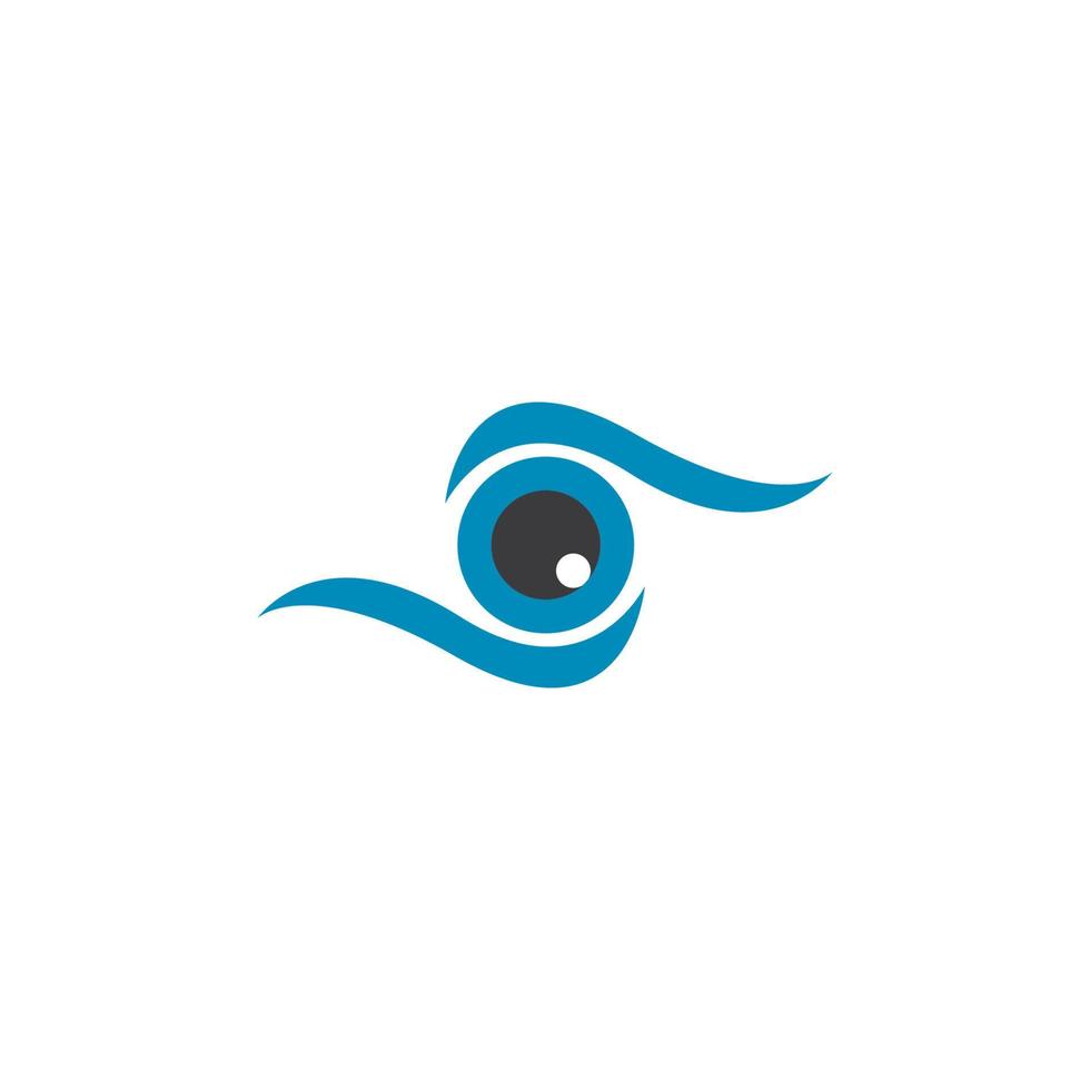 identità del marchio corporate eye care vector logo design