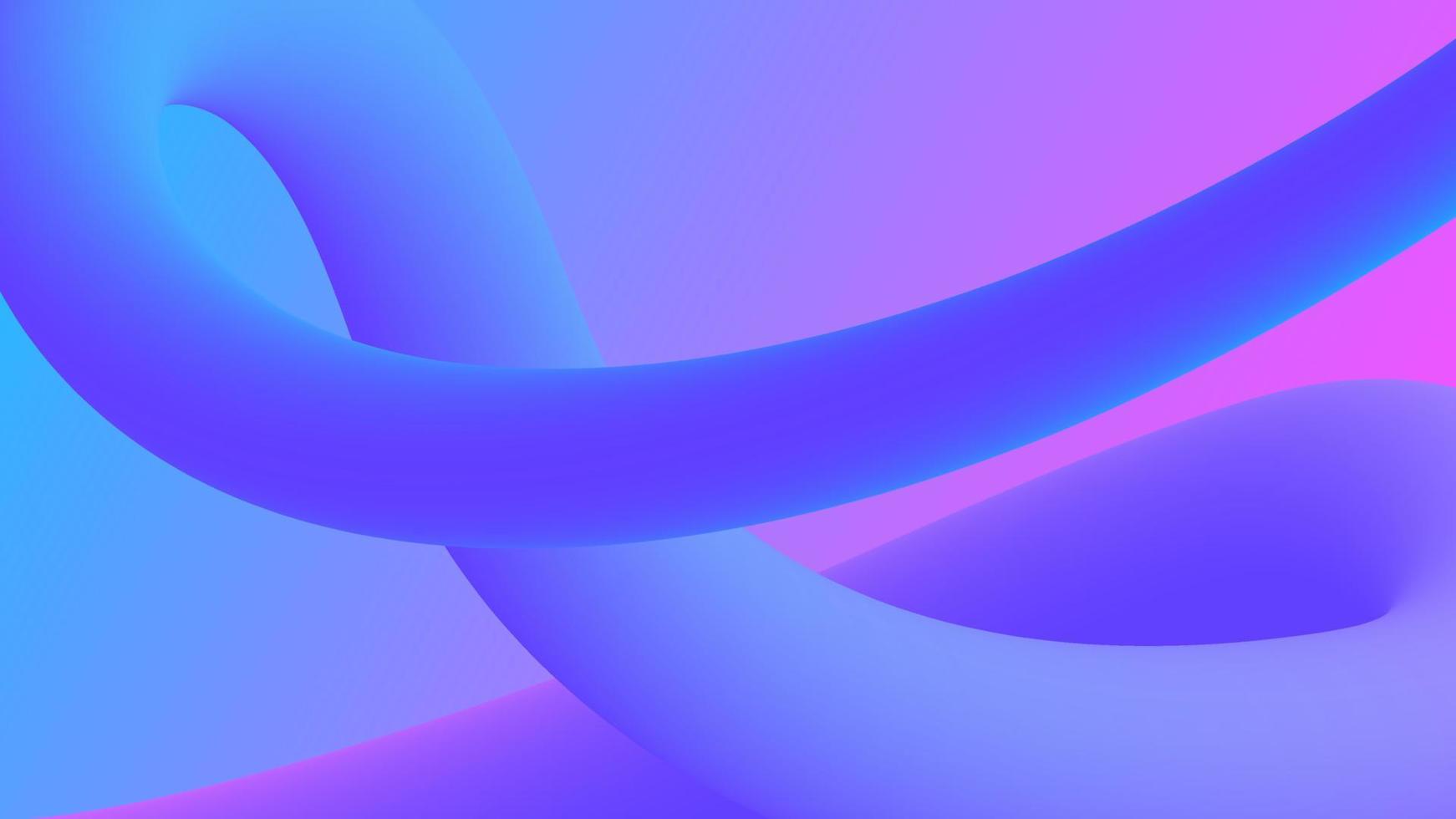 moderno colorato flusso linea manifesto. dinamico 3d forma. onda pendenza maglia liquido forma nel neon viola sfondo colore. astratto lava design per il tuo progetto. vettore illustrazione. di moda sfondo