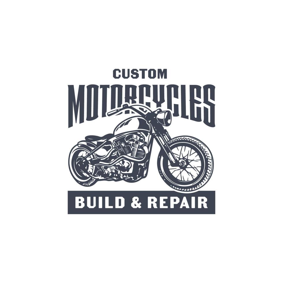 costume motociclo etichetta nel Vintage ▾ stile con iscrizione e moto. motociclo o bicicletta club con bianca sfondo isolato vettore illustrazione logo design modello