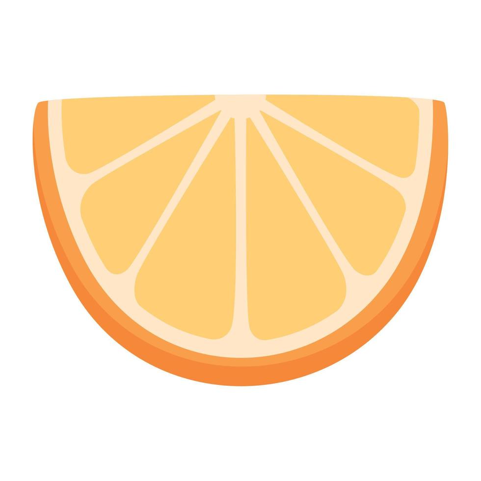 arancia agrume frutta porzione vettore