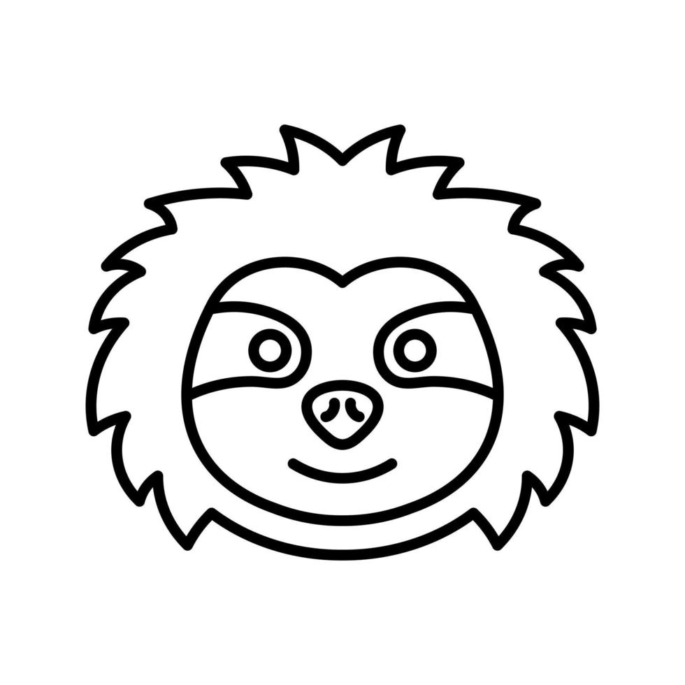 bradipo vettore icona