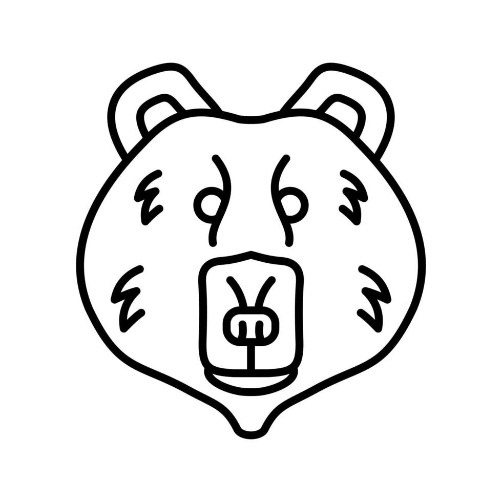 polare orso vettore icona