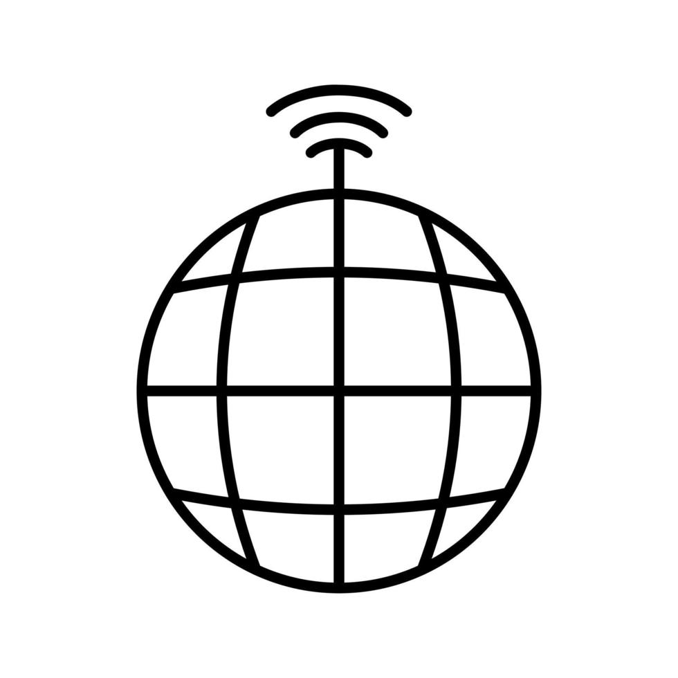 globale segnali vettore icona