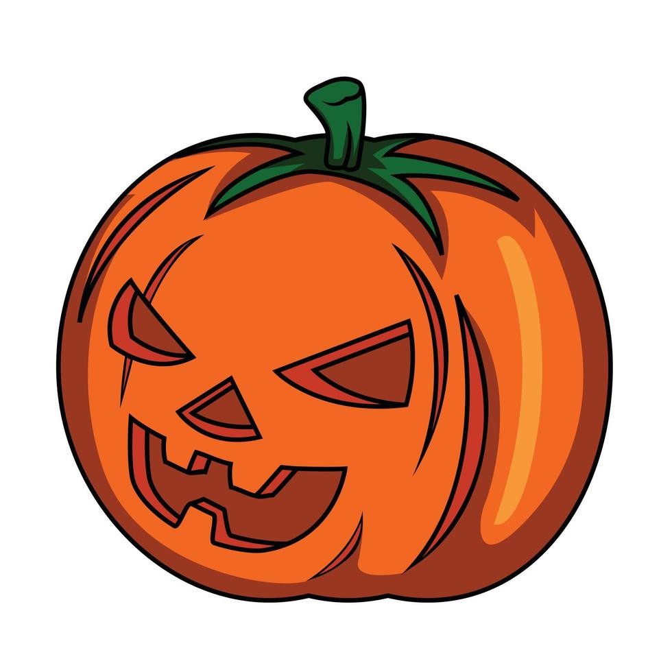 zucca halloween illustrazione vettore