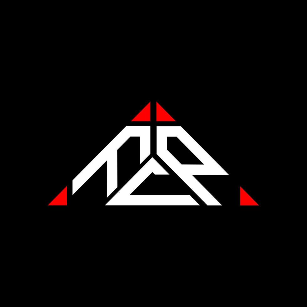 fcp lettera logo creativo design con vettore grafico, fcp semplice e moderno logo nel il giro triangolo forma.