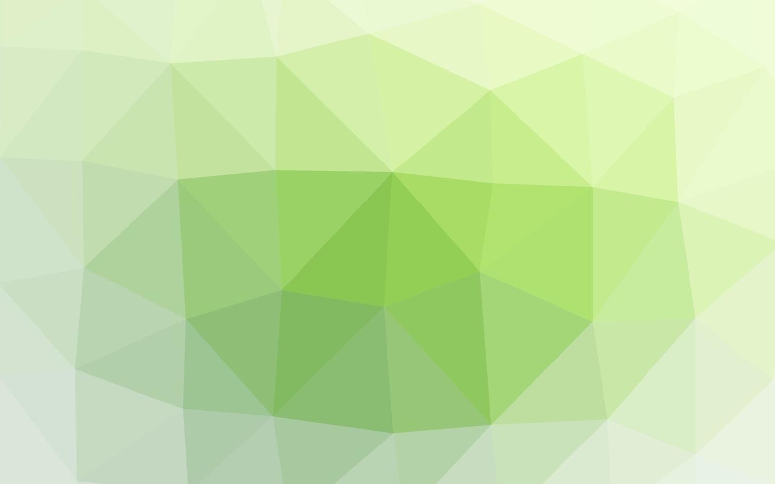 layout low poly di vettore verde chiaro.