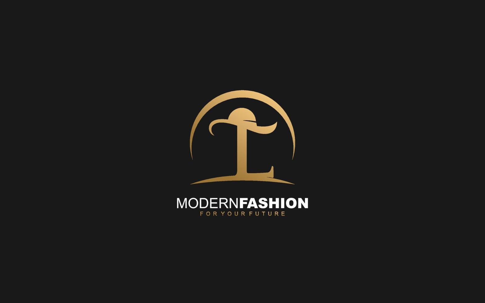 l logo moda azienda. testo identità modello vettore illustrazione per il tuo marca.