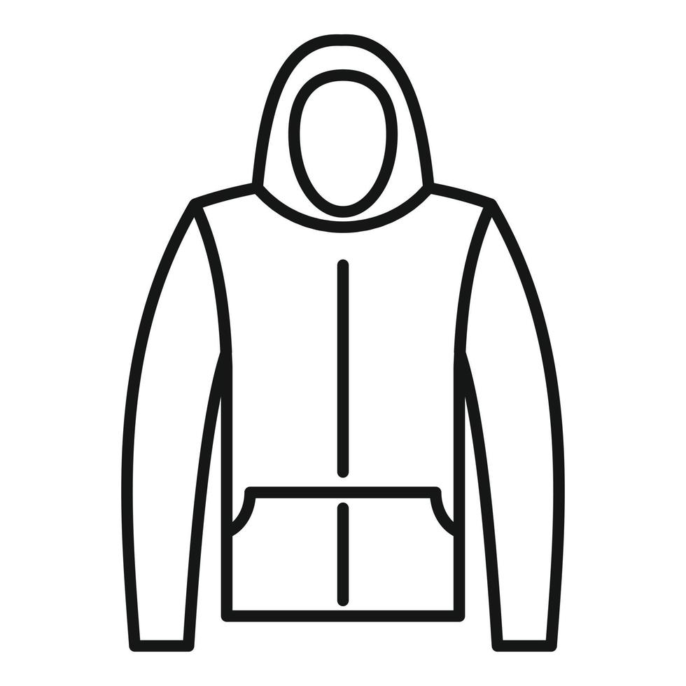 inverno hodie icona, schema stile vettore