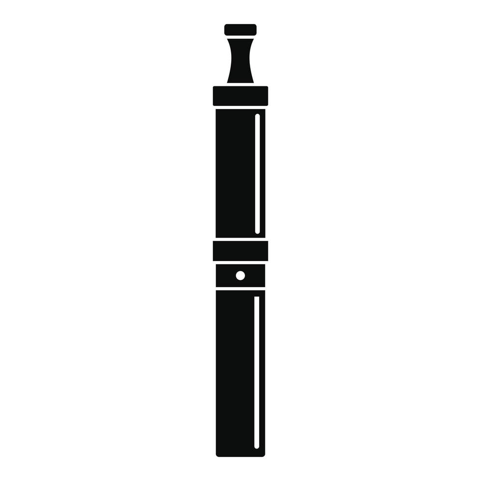 moderno Vape penna icona, semplice stile vettore