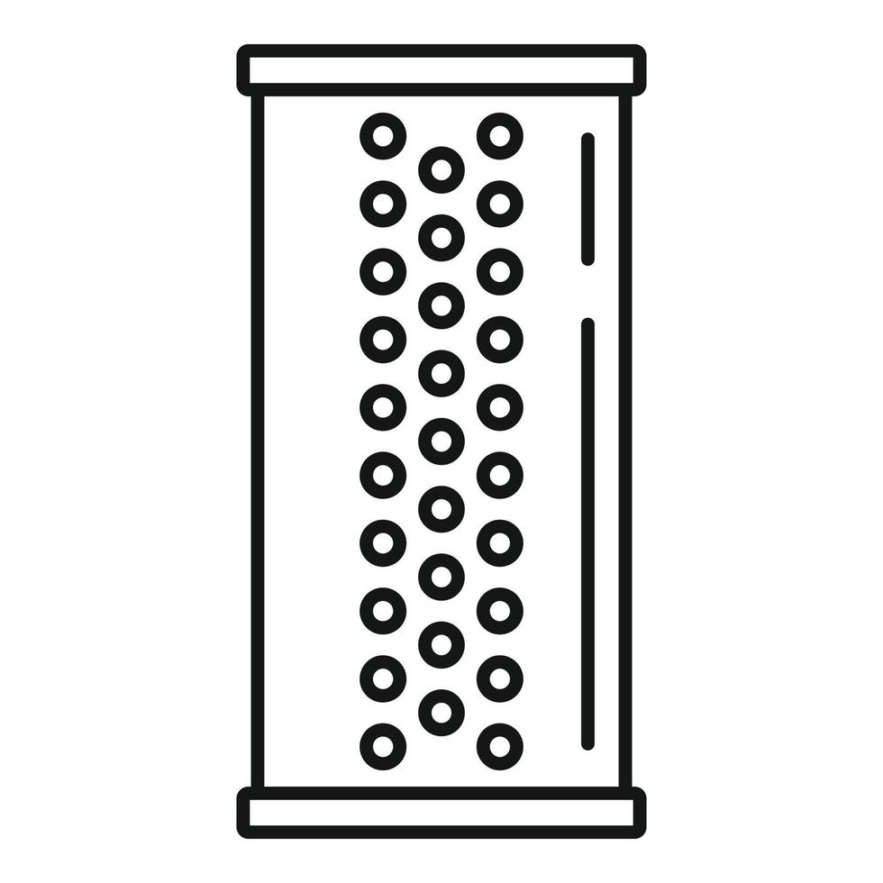 inteligente altoparlante assistente icona, schema stile vettore