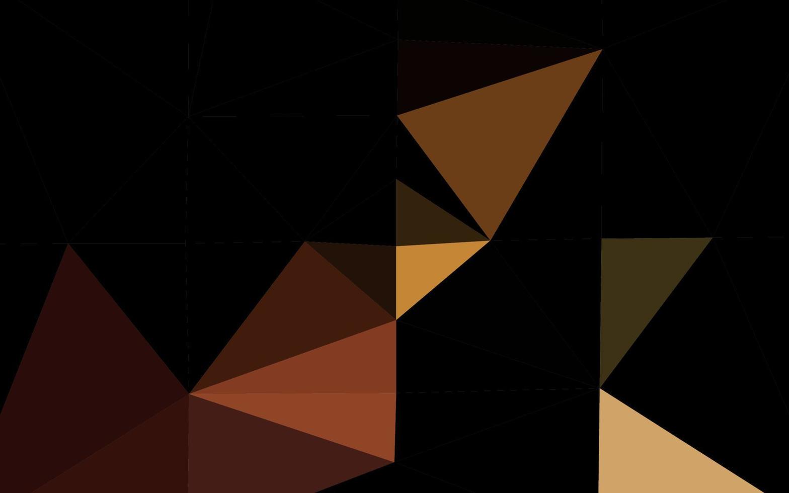 trama triangolo sfocato vettoriale arancione scuro.