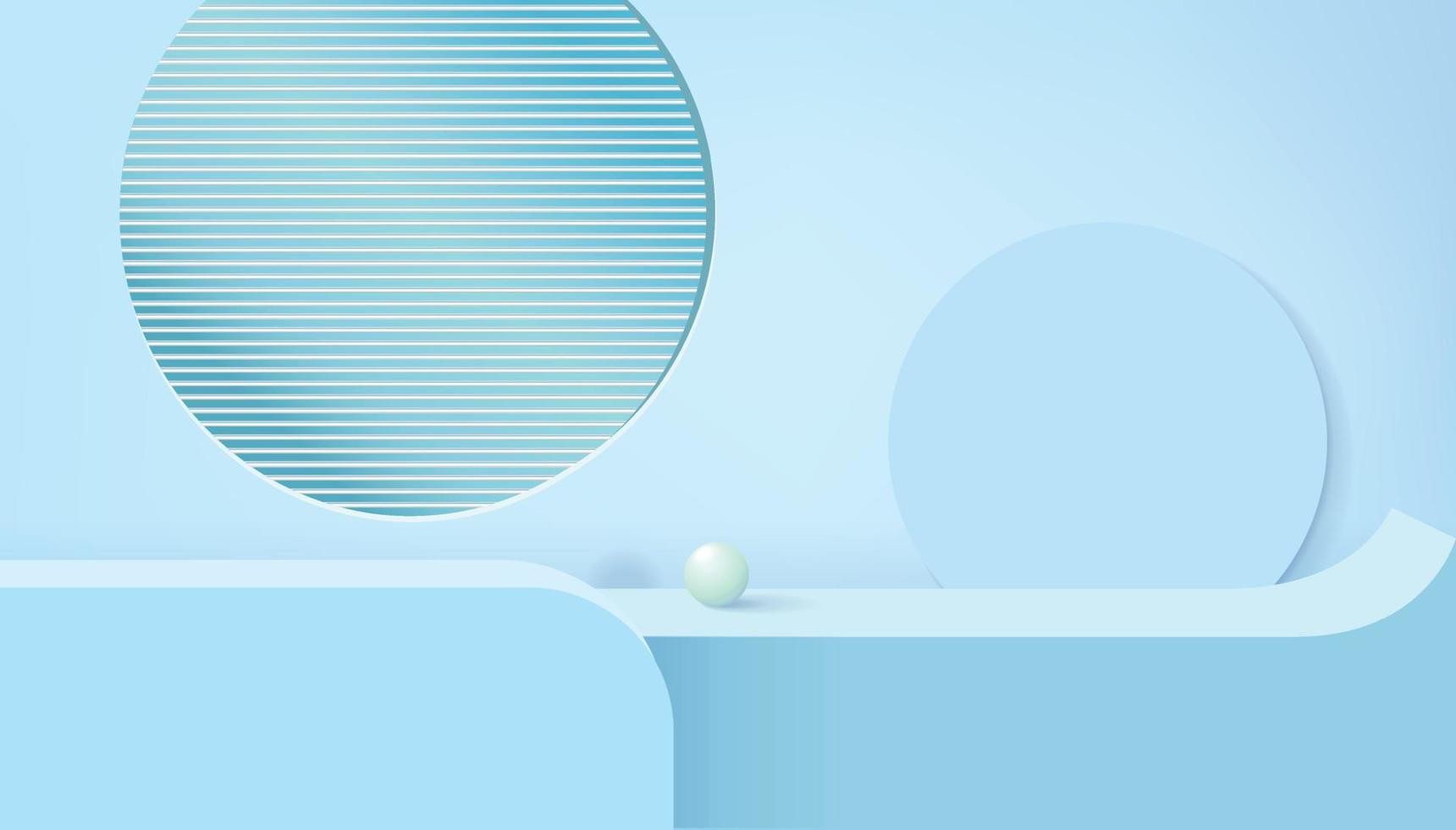 astratto blu colore geometrico forma sfondo, moderno minimalista modello per podio Schermo o vetrina vettore