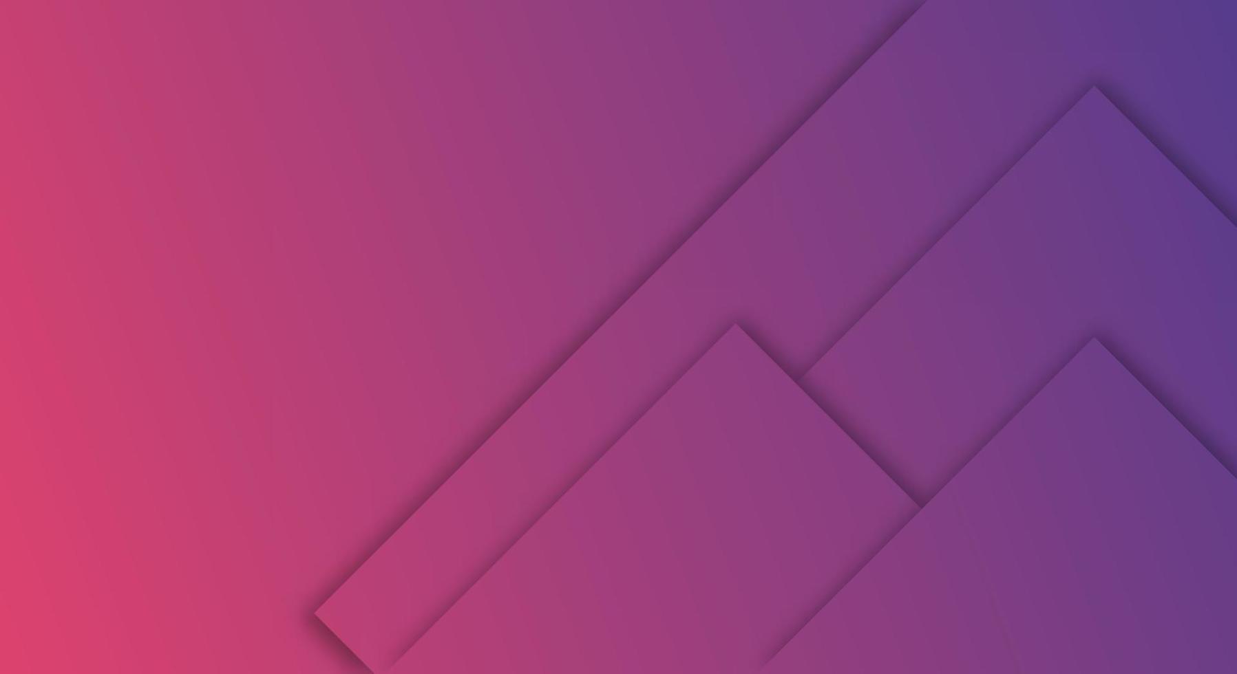 astratto blu e rosa pendenza sfondo geometrico carta tagliare stile per opuscoli o atterraggio pagine modello vettore