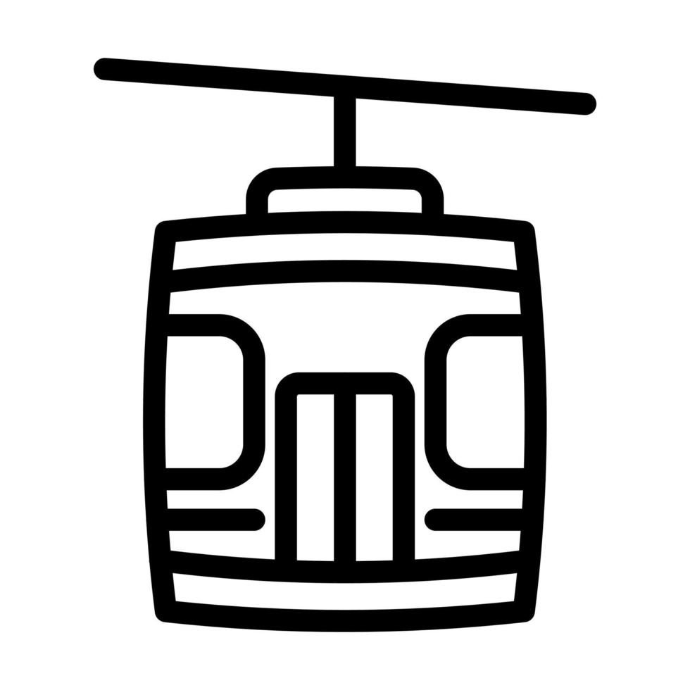 gondola icona design vettore