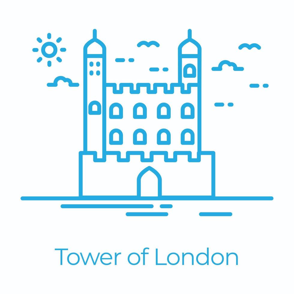 torre di Londra vettore