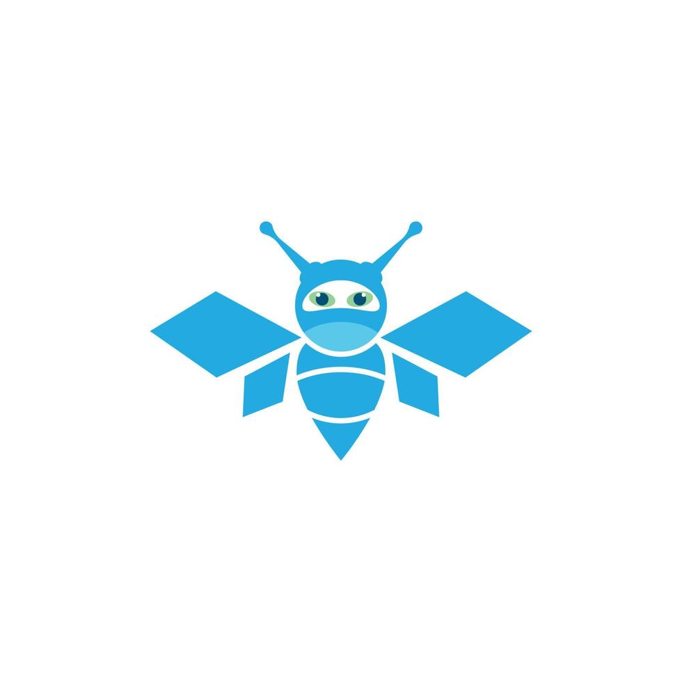 ape robot logo vettore icona illustrazione