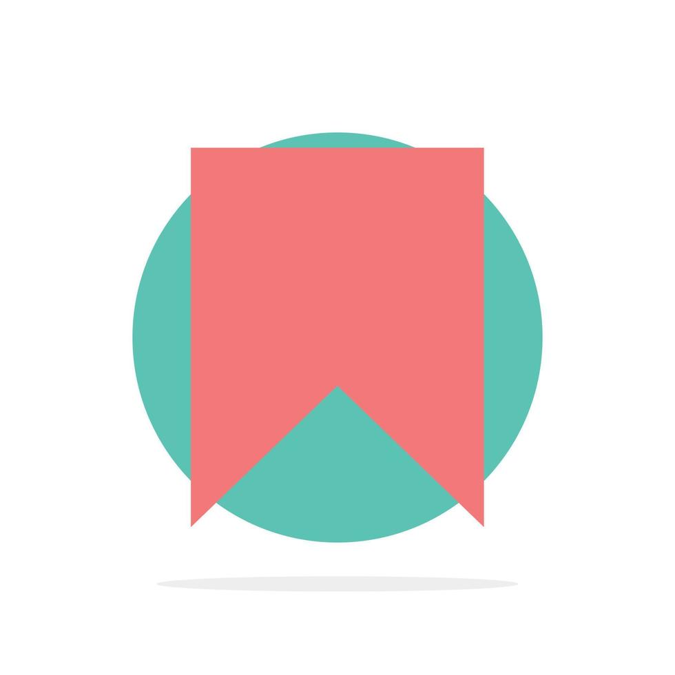 bandiera instagram interfaccia Salva etichetta astratto cerchio sfondo piatto colore icona vettore