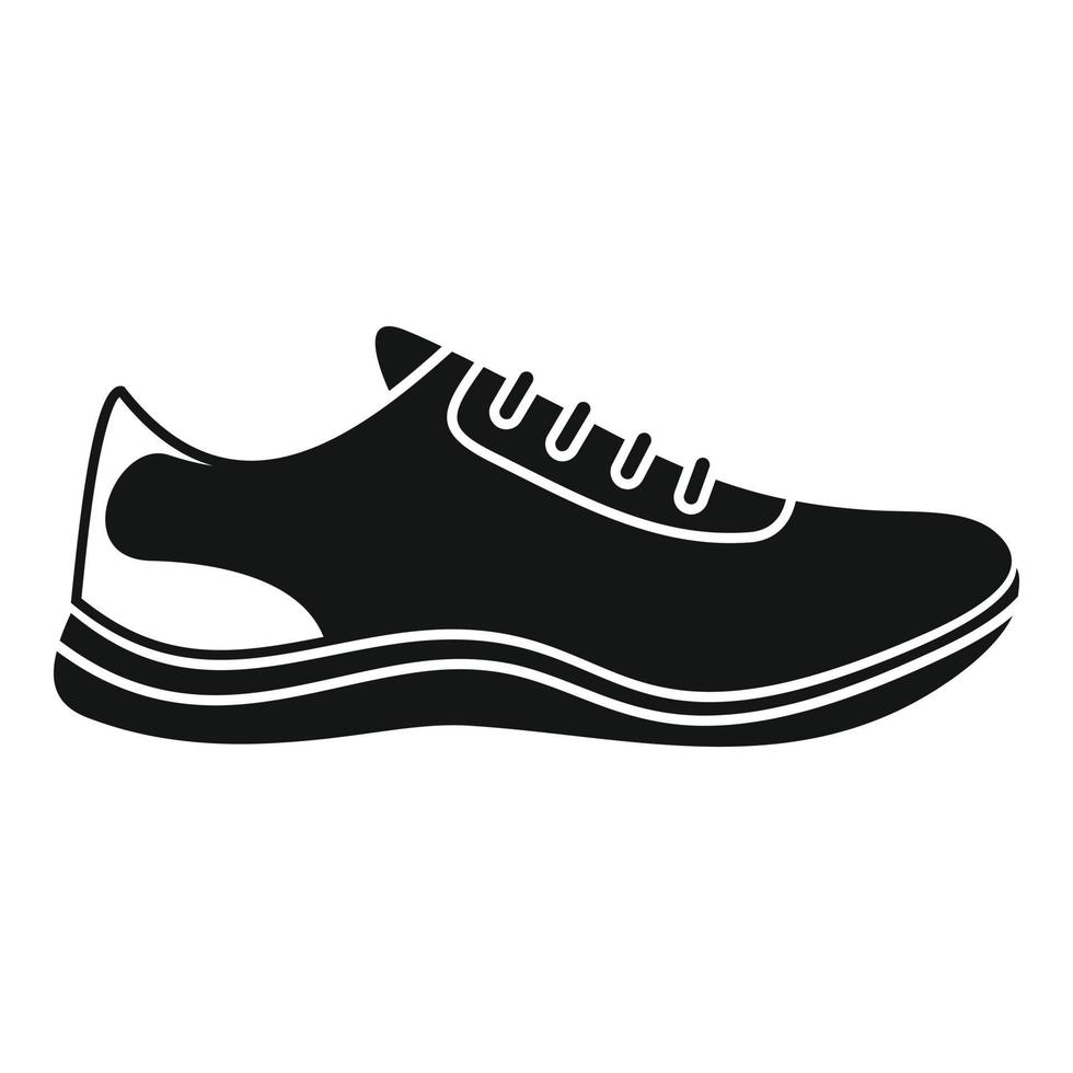 sport scarpa icona, semplice stile vettore
