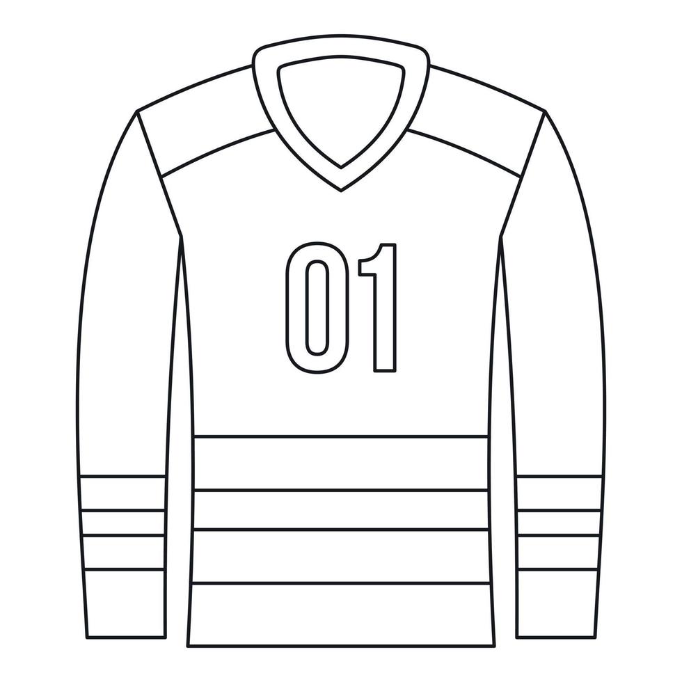 sport uniforme icona, schema stile vettore