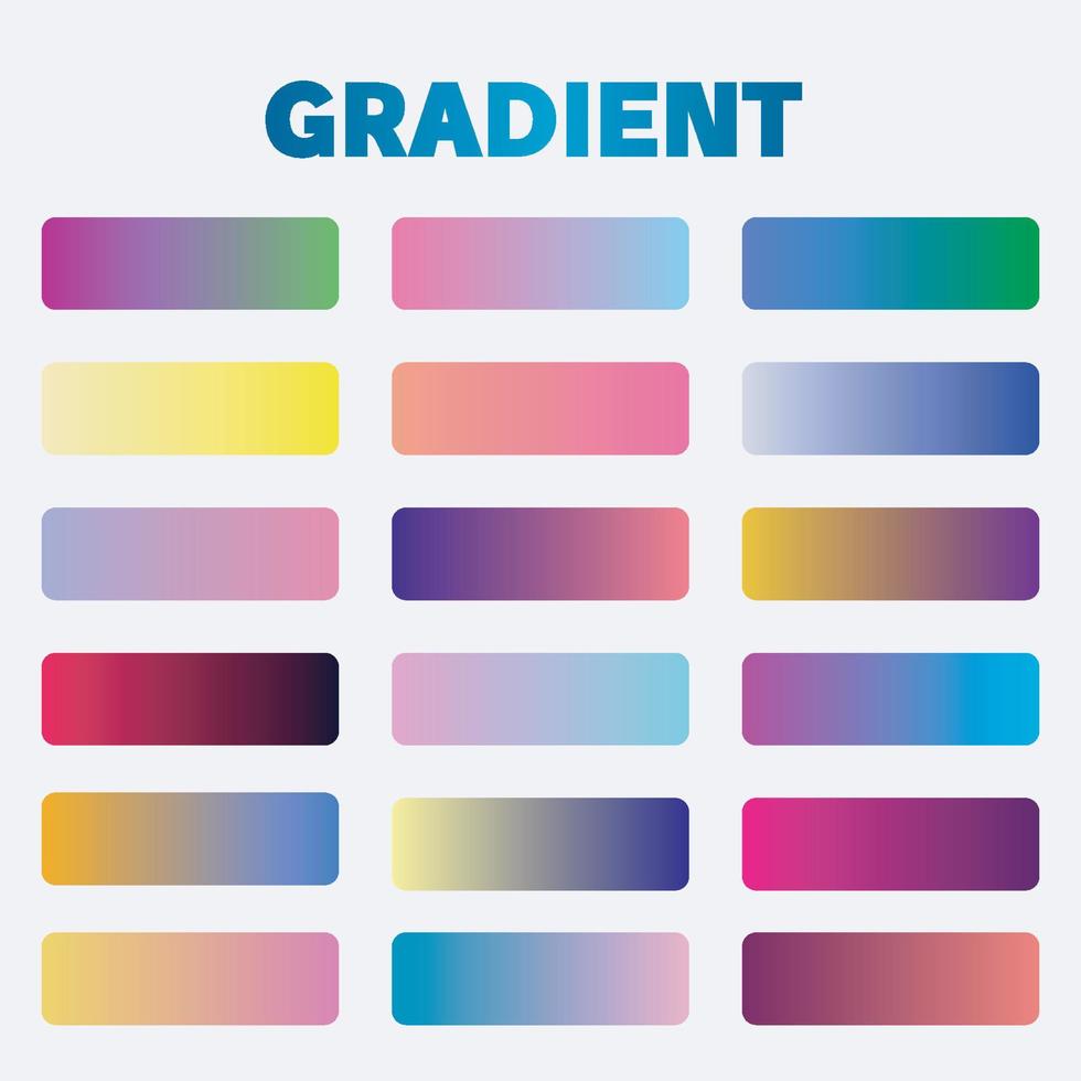 pendenza copertina impostare, colorato gradienti, sfocato colori vettore