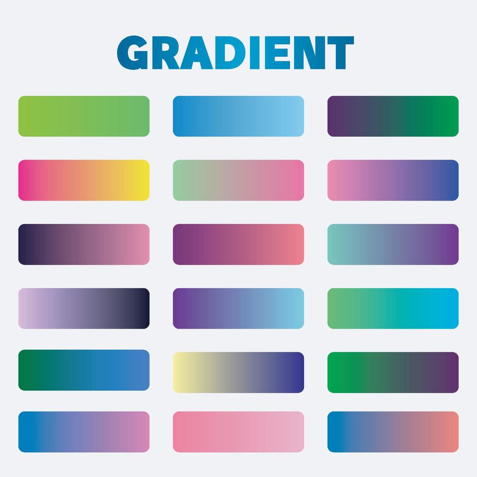 pendenza copertina impostare, colorato gradienti, sfocato colori vettore