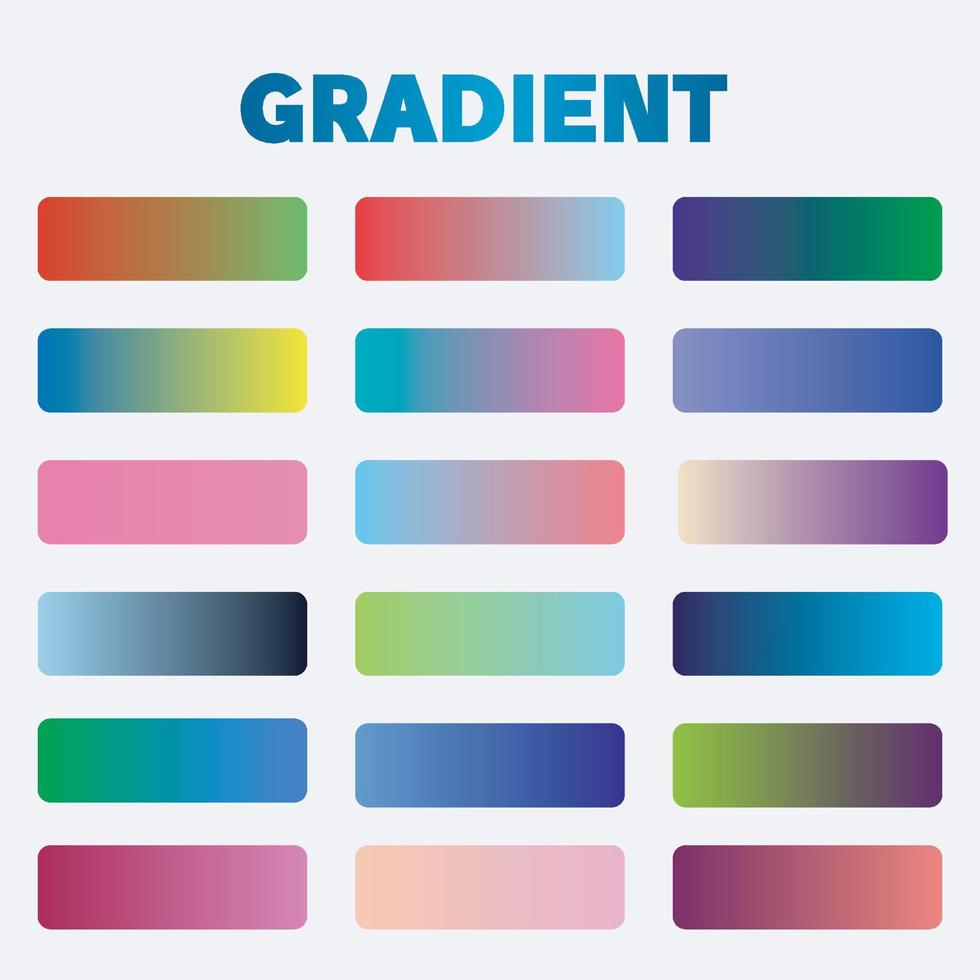 pendenza copertina impostare, colorato gradienti, sfocato colori vettore