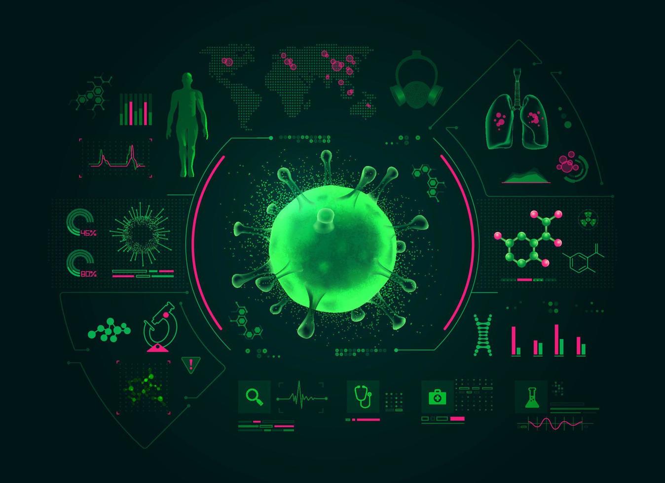 virus biologia interfaccia vettore