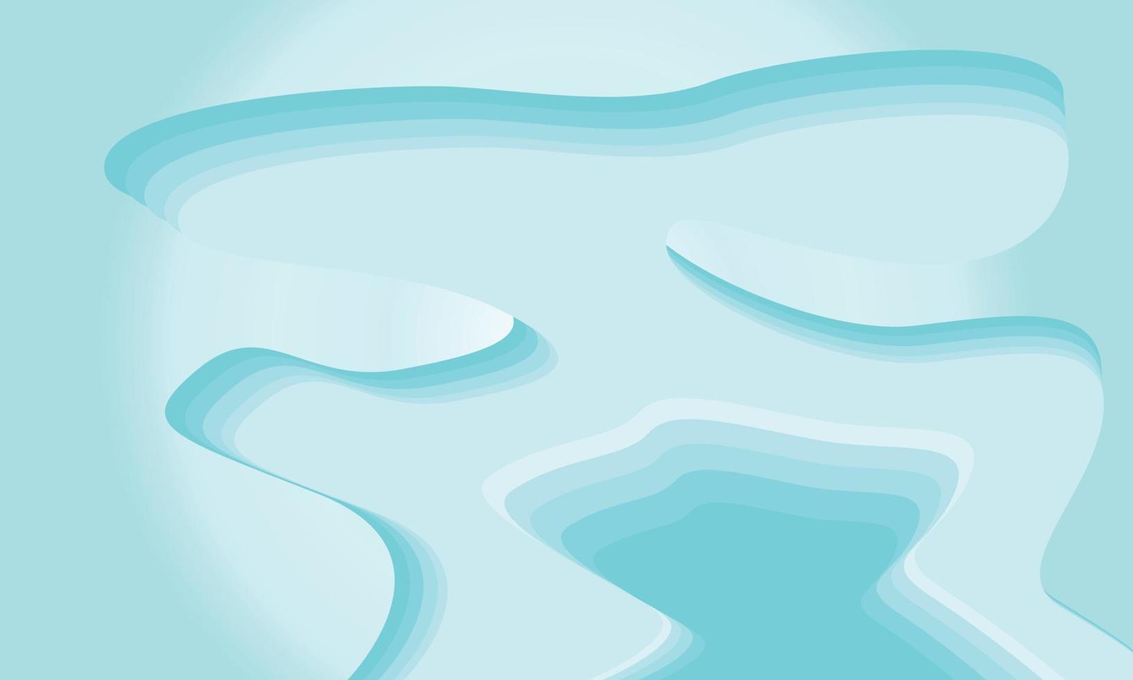 blu oceano colore sfondo per sociale media design vettore