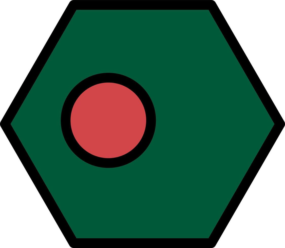asiatico bangla bangladesh nazione bandiera attività commerciale logo modello piatto colore vettore