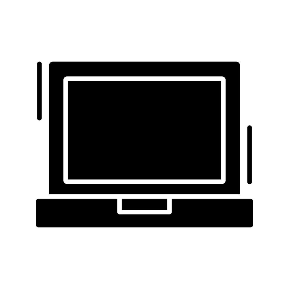 icona di vettore del computer portatile