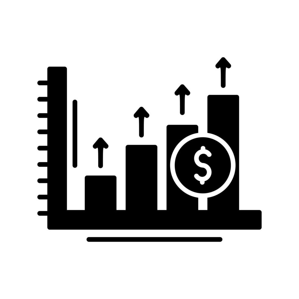 icona di vettore di profitto