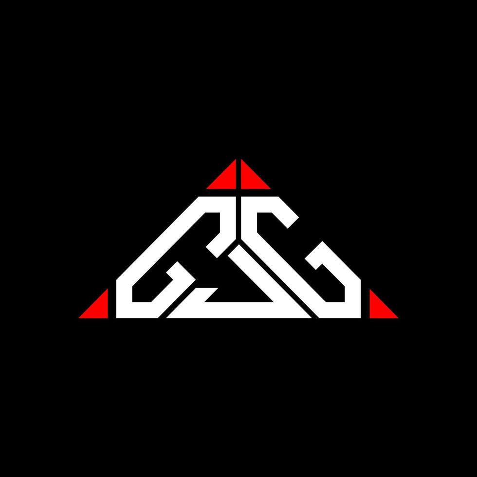gjg lettera logo creativo design con vettore grafico, gjg semplice e moderno logo.