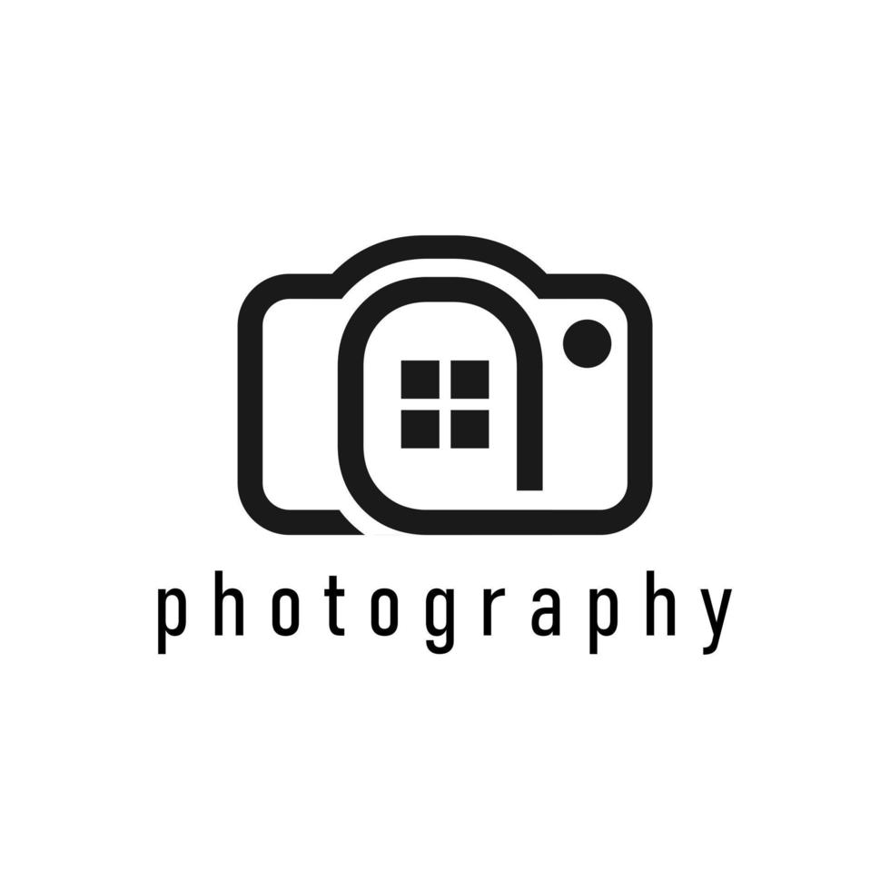 fotografia logo icona design vettore