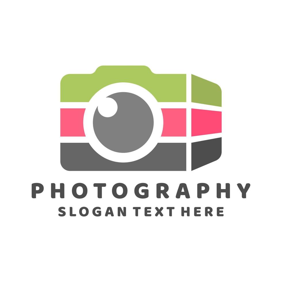 fotografia logo icona design vettore