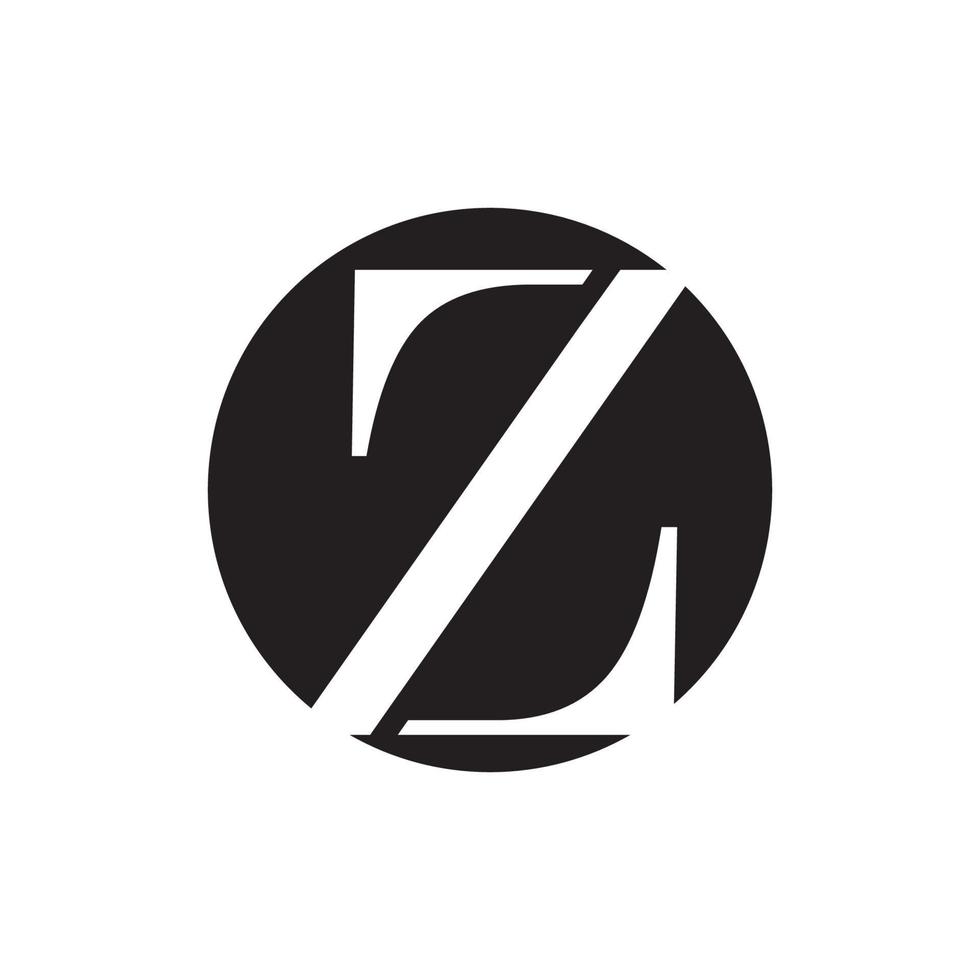 lettera z attività commerciale aziendale astratto unità vettore logo design modello