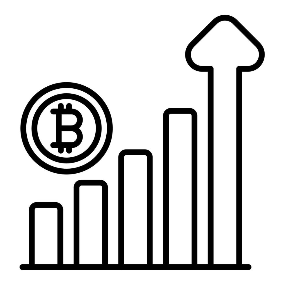 economico la libertà linea icona vettore