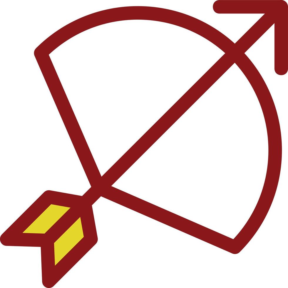 arco freccia vettore icona design