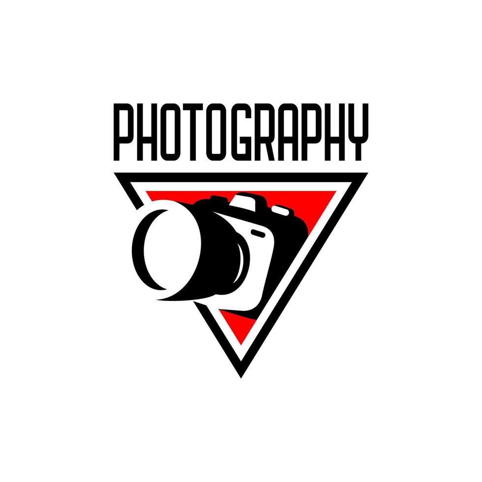 fotografo logo vettore